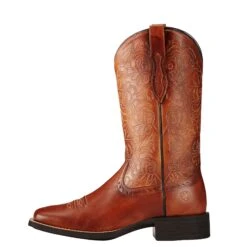 Ariat® Ladies Round Up Remuda Naturally Rich Western Boot 10019905 -Western Cowboy Equipment 10019905 side