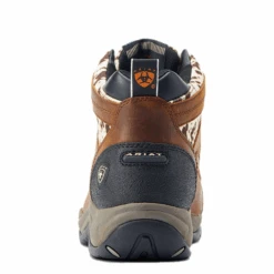 Ariat® Ladies Terrain H2O Distressed Brown & Speckled Cow Print Boots 10044538 -Western Cowboy Equipment 10044538e