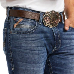 Ariat® Men's M4 Vaquero Low Rise Stretch Boot Cut Jeans 10037970 -Western Cowboy Equipment 1280 MCgPFE0K1Es3