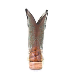 Corral Boots Corral Men's Antique Saddle Caiman Leather Boots A4055 -Western Cowboy Equipment A4055 4