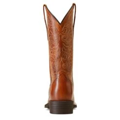 Ariat® Ladies Round Up Remuda Naturally Rich Western Boot 10019905 -Western Cowboy Equipment F17 WMS WEST 10019905 heel