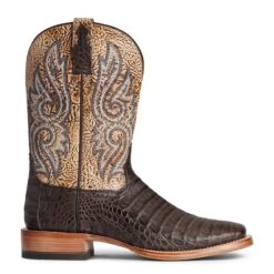 Ariat® Men's Relentless Denton Lion Tan Exotic Boots 10035922 -Western Cowboy Equipment F21 MNS WEST 10035922 side11