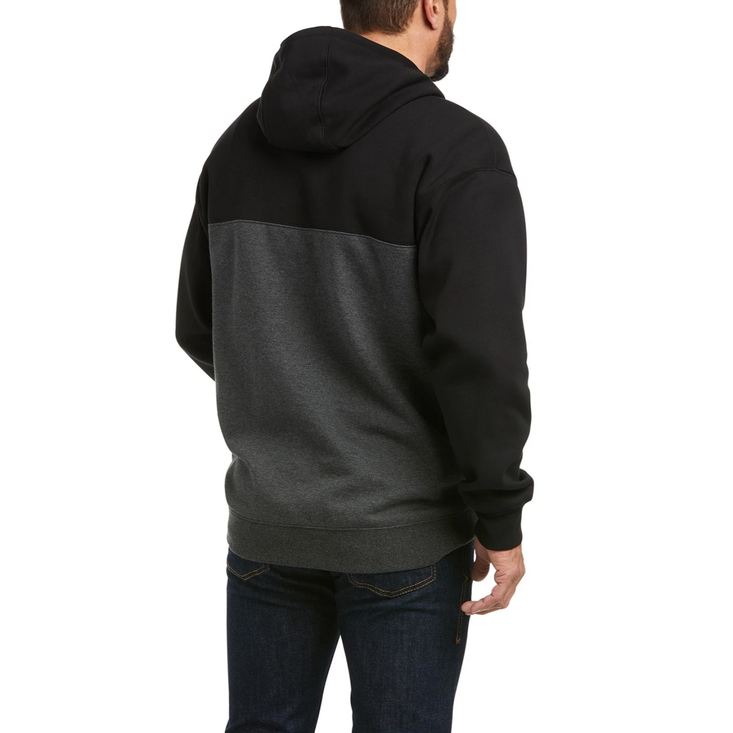 Ariat Men's Lifted Chenille Black Hoodie Sweatshirt 10037349 5 Ariat Men's Lifted Chenille Black Hoodie Sweatshirt 10037349 - Image 3