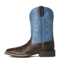 Ariat Men's Sport Sow Country Clear Blue Western Boots 10038361 -Western Cowboy Equipment F21 MNS WEST 10038361 side
