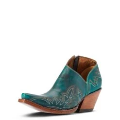 Ariat® Ladies Jolene Turkos Side Zip Western Booties 10042425 -Western Cowboy Equipment F22 WMS WEST 10042425 3 4 front