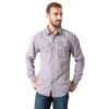 Kimes Ranch® Men's Grimes Grey Denim Long Sleeve Shirt GDS-GD 2 Kimes Ranch® Men's Grimes Grey Denim Long Sleeve Shirt GDS-GD -Western Cowboy Equipment GDS GD