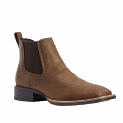 Ariat® Men's Booker Ultra Distressed Tan Square Toe Boots 10031452