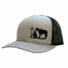 Dally Up Heather Grey And Black Cowboy Praying Snapback Cap DALLY-160 -Western Cowboy Equipment Myproject 2023 04 18T111704.178
