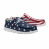 Hey Dude Men's Wally Patriotic American Flag Slip On Shoes 40001-9CW -Western Cowboy Equipment Myproject 2023 04 19T152705.088