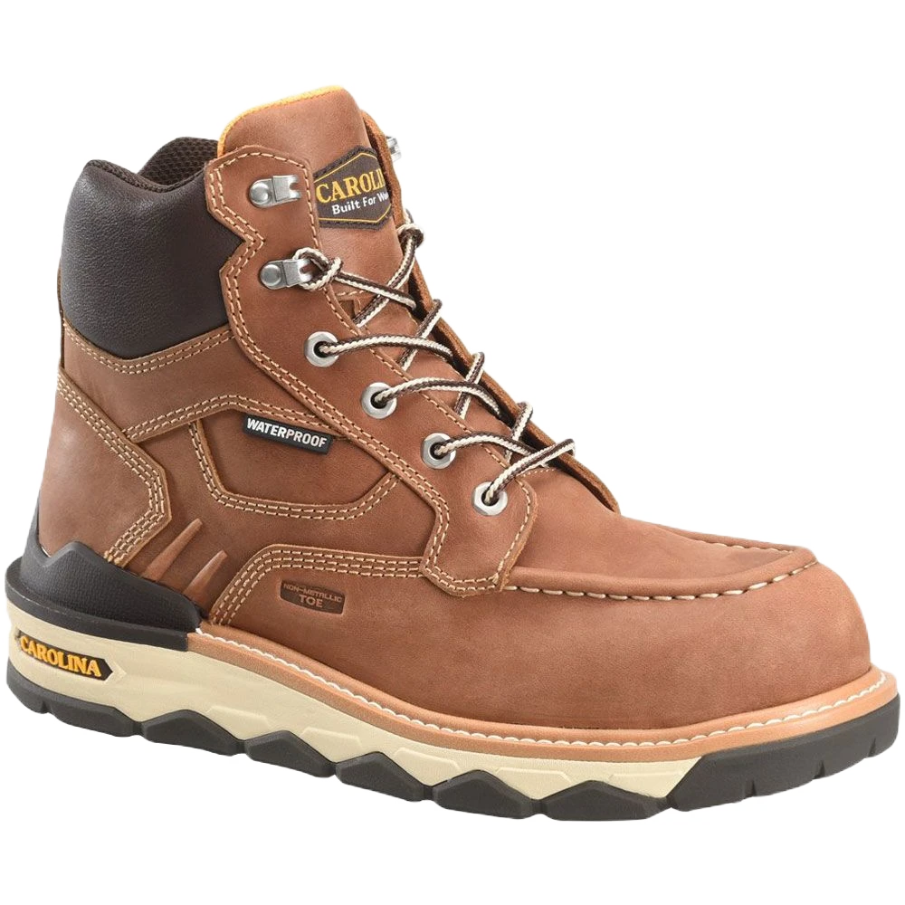 Carolina Men's 6" Guardian Waterproof Moc Composite Toe Work Boots CA7834 3 Carolina Men's 6" Guardian Waterproof Moc Composite Toe Work Boots CA7834