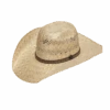 Ariat 10X Sisal Punchy Natural Straw Western Cowboy Hat A73162