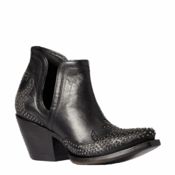 Ariat® Women's Dixon Wingtip Black Western Booties 10038305