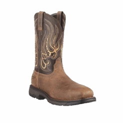 Ariat® Men's Workhog® Mesteño Earth Brown Composite Toe Boots 10010892