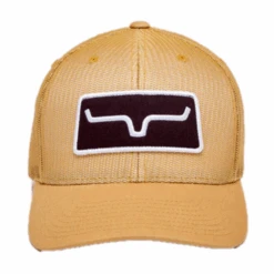Kimes Ranch® Unisex All Mesh Work Wear Brown Trucker Hat S22-1320WB -Western Cowboy Equipment S22 1320WB 1