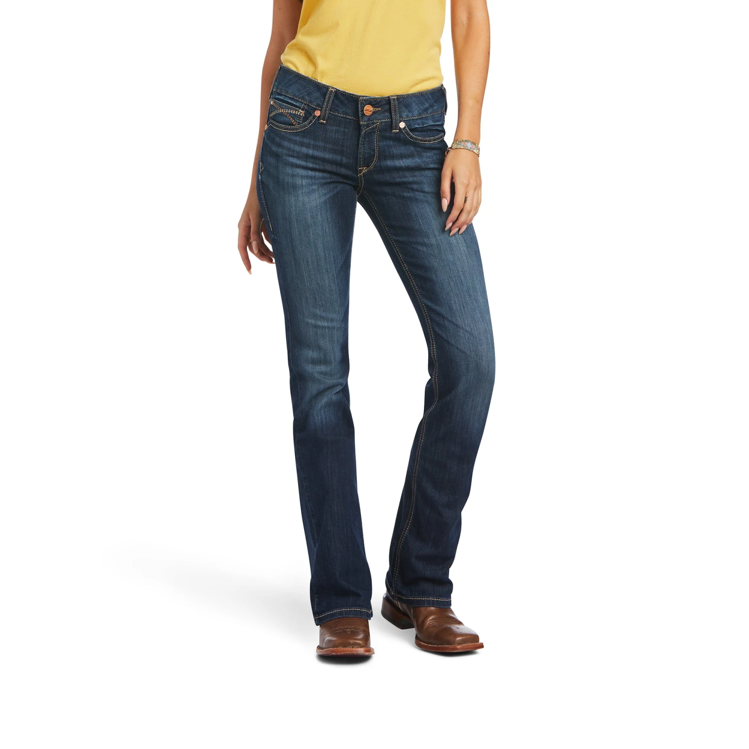 Ariat Ladies Vicky R.E.A.L™ Denim Boot Cut Jeans 10040798 4 Ariat Ladies Vicky R.E.A.L™ Denim Boot Cut Jeans 10040798 - Image 2