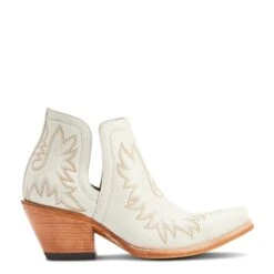 Ariat® Ladies Dixon Blanco Snip Toe Western Booties 10044484 -Western Cowboy Equipment S23 WMS WEST 10044484 side1 3a5bde0f 080e 4574 86f0 01501b1f94eb