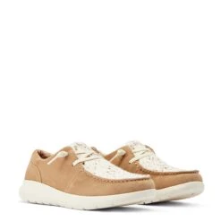 Ariat® Ladies Hilo Walnut & Spotted Hair Slip On Shoes 10044589 -Western Cowboy Equipment S23 WMS WEST 10044589 pair