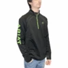 Ariat Men's Tek Team Black & Lime 1/2 Zip Sweatshirt 10039092 -Western Cowboy Equipment greenblackmenstwh