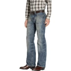 Rock & Roll Denim Men's Pistol Straight Leg Jeans M1P9263 -Western Cowboy Equipment m1p9263 2